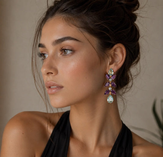 Bounkit Amarante Earring