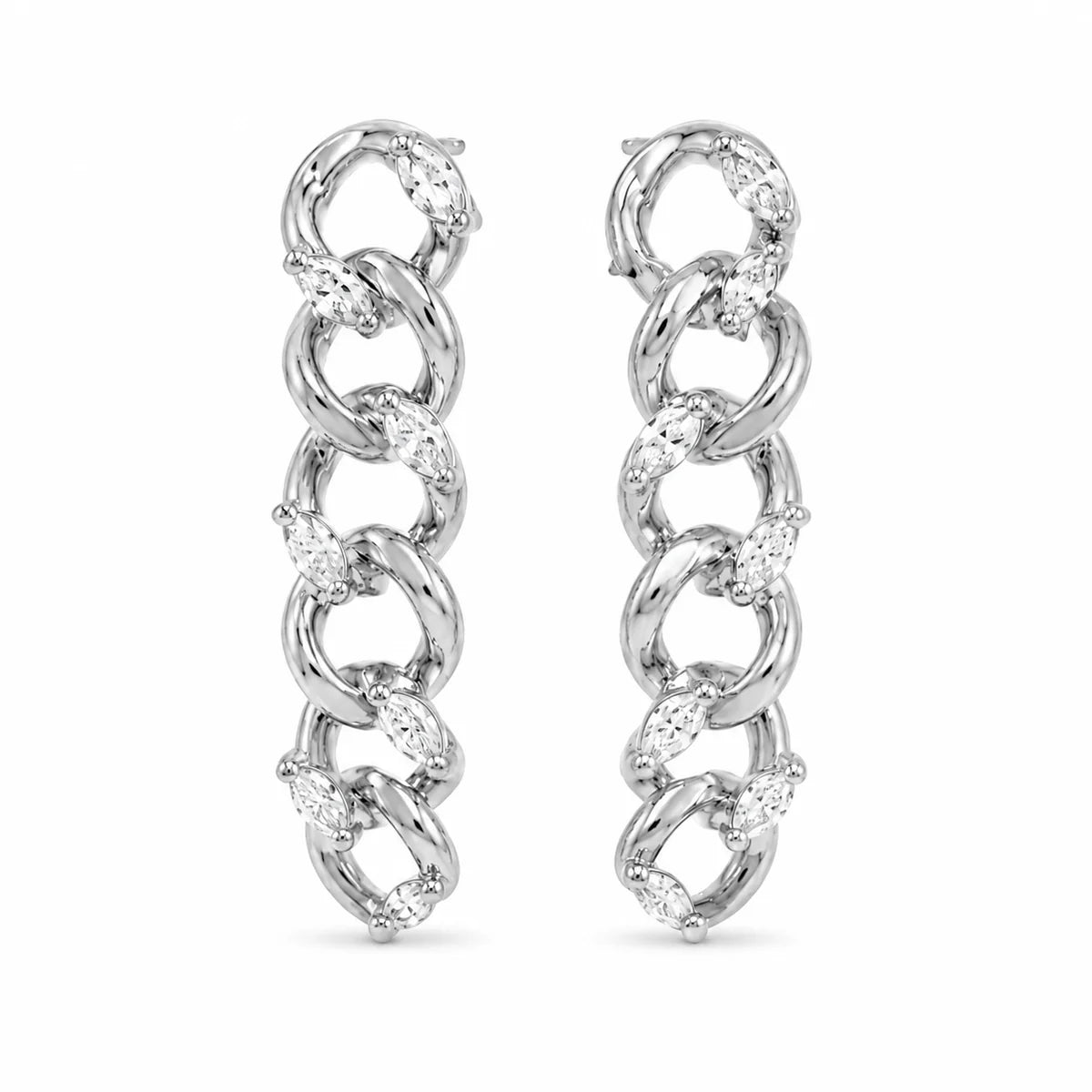 Sahira Lucia Chain Link Earrings