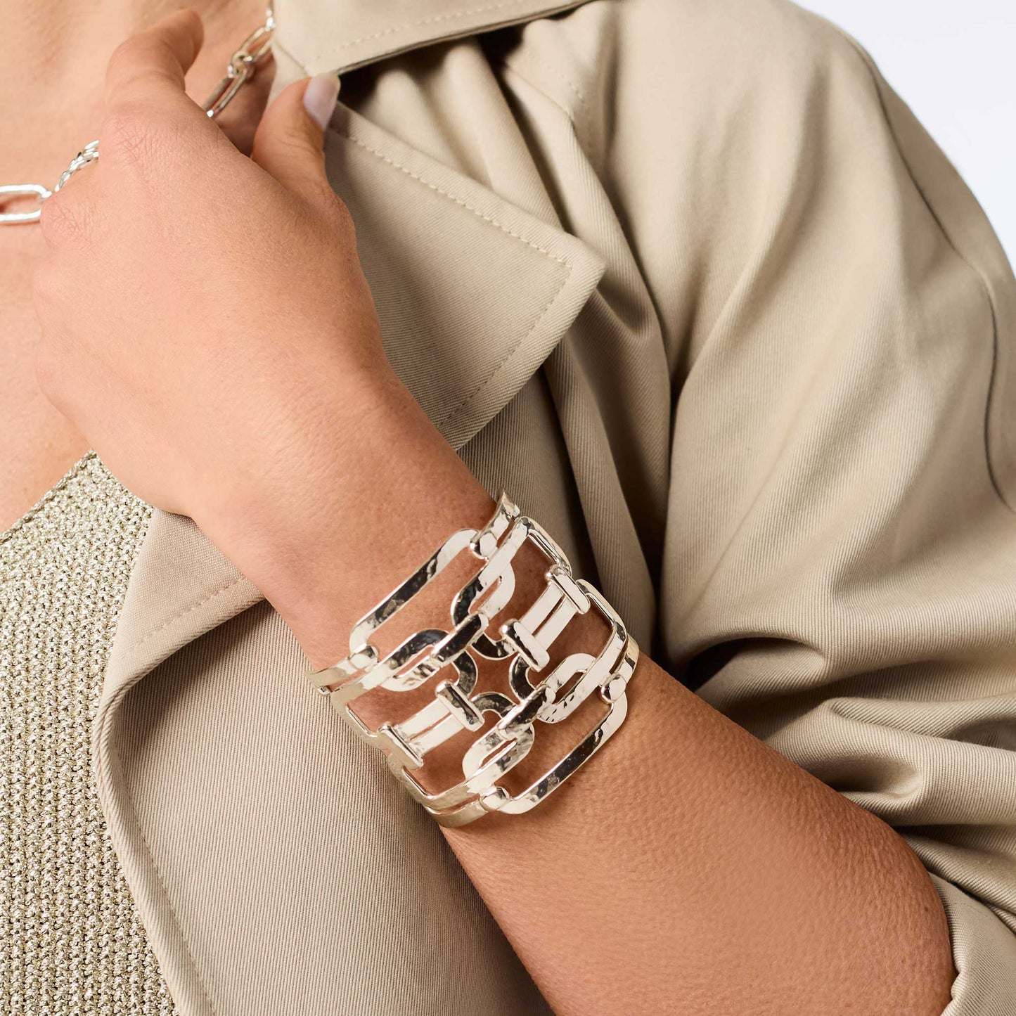Julie Vos Sahara Statement Cuff Bracelet
