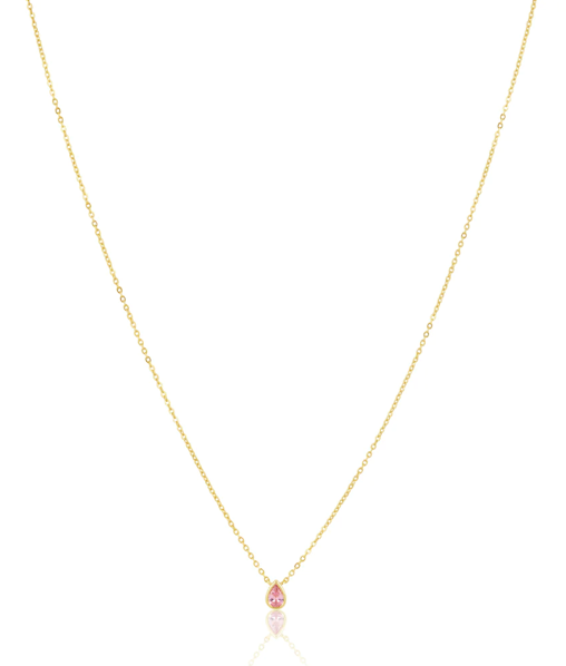 Sahira Ines Raindrop CZ Necklace