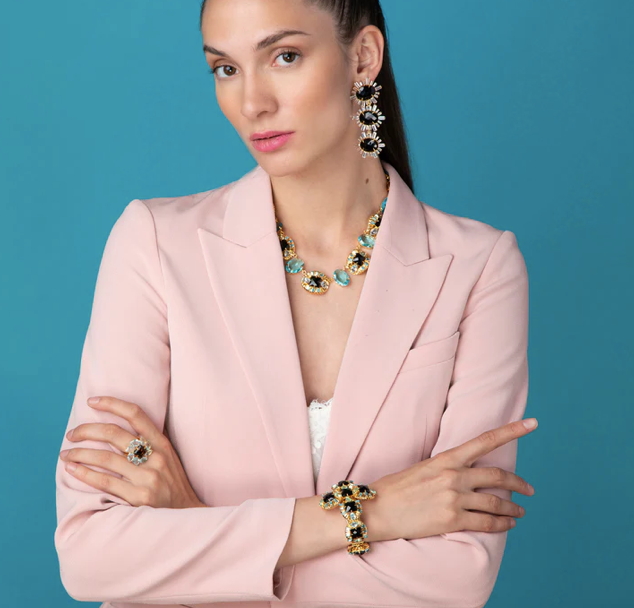 Bounkit Ann Margaret Statement Earrings