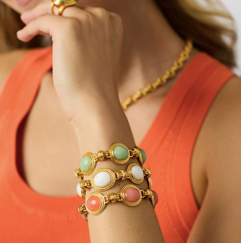 Julie Vos Portofino Stone Bracelet