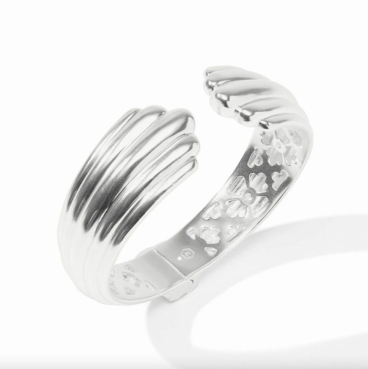 Julie Vos Portofino Silver Statement Cuff Bracelet