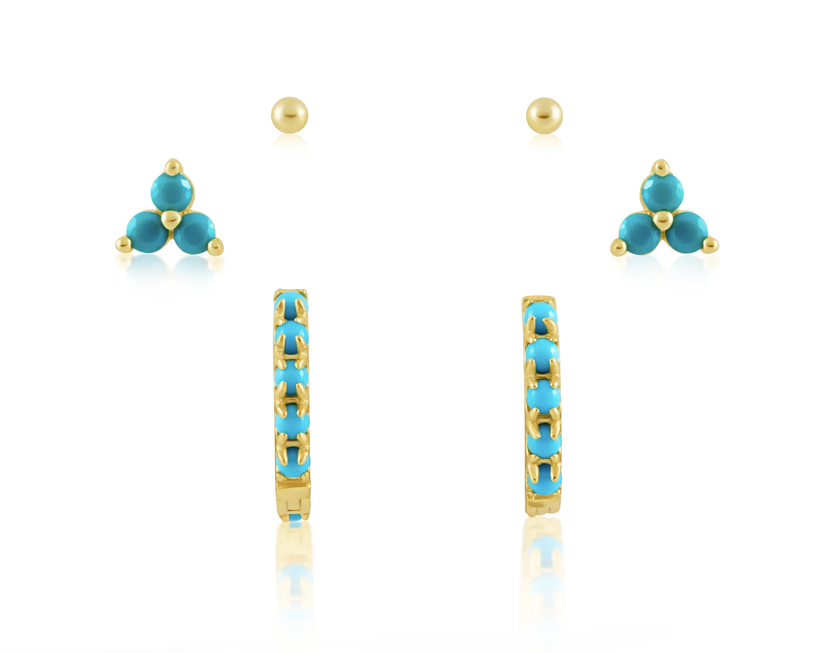 Sahira Turquoise Set Earrings