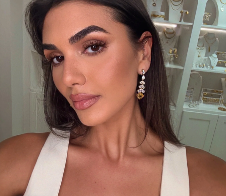 Sahira Soleil CZ Drop Earrings