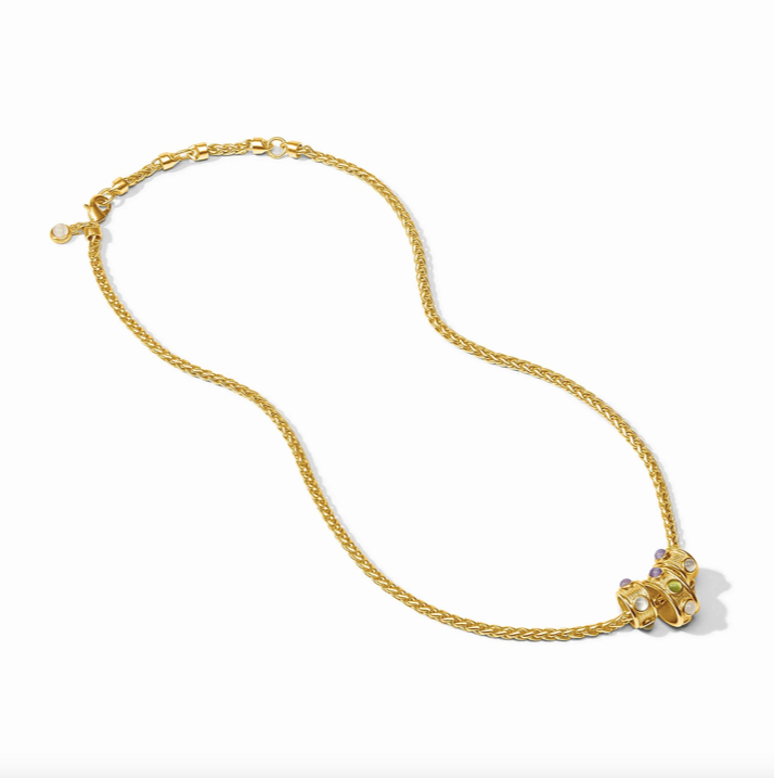 Julie Vos Cobblestone Loop Necklace