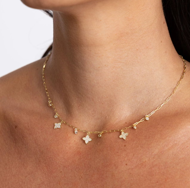 Sahira Amanda CZ Necklace