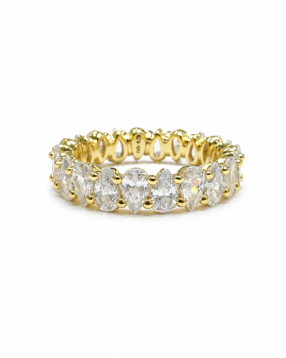 Sahira Pear Eternity Ring