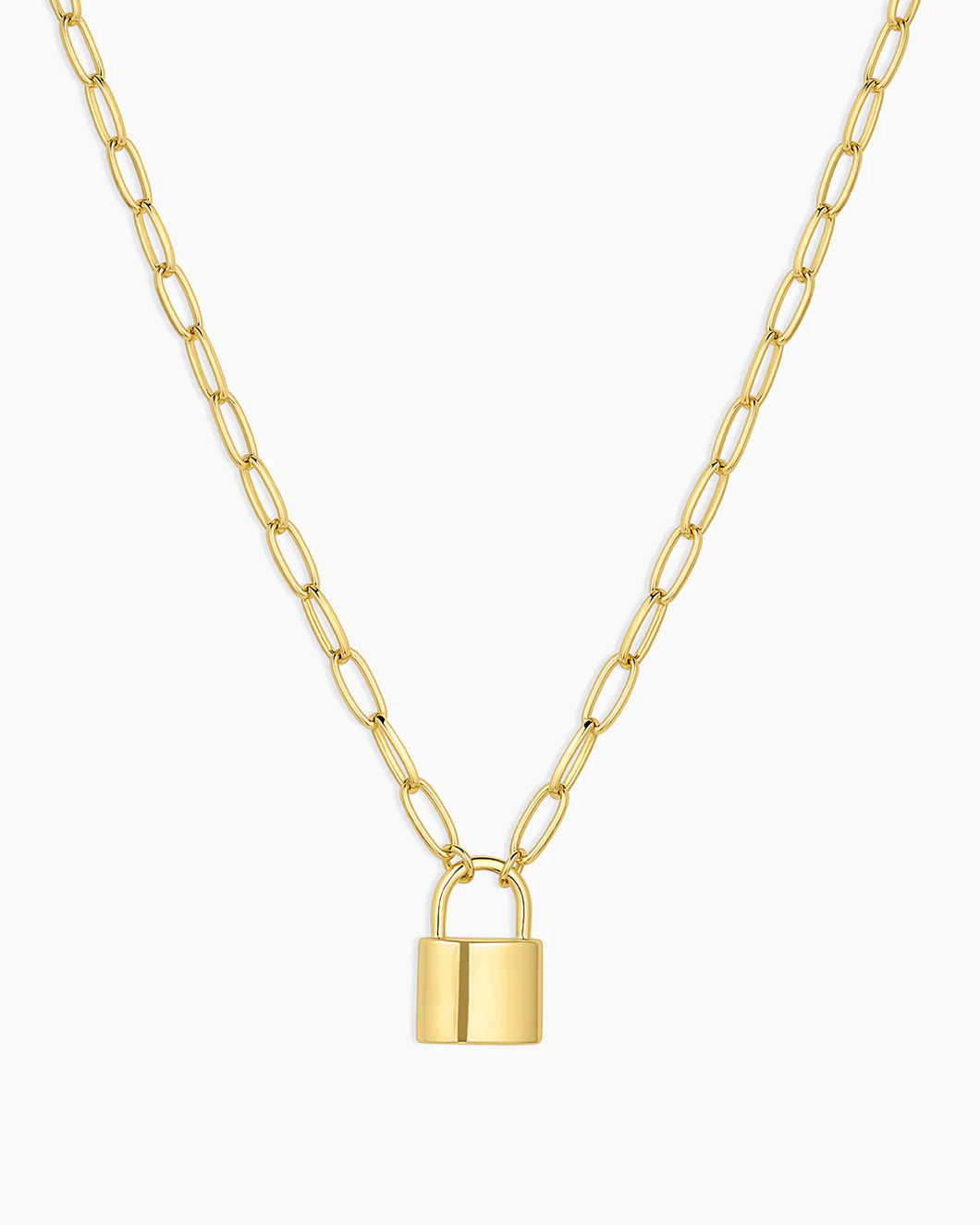 Gorjana Kara Padlock Necklace