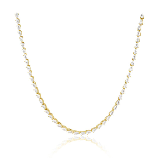 Sahira Kira Tennis Necklace
