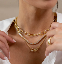 Sahira U Link Pave Necklace