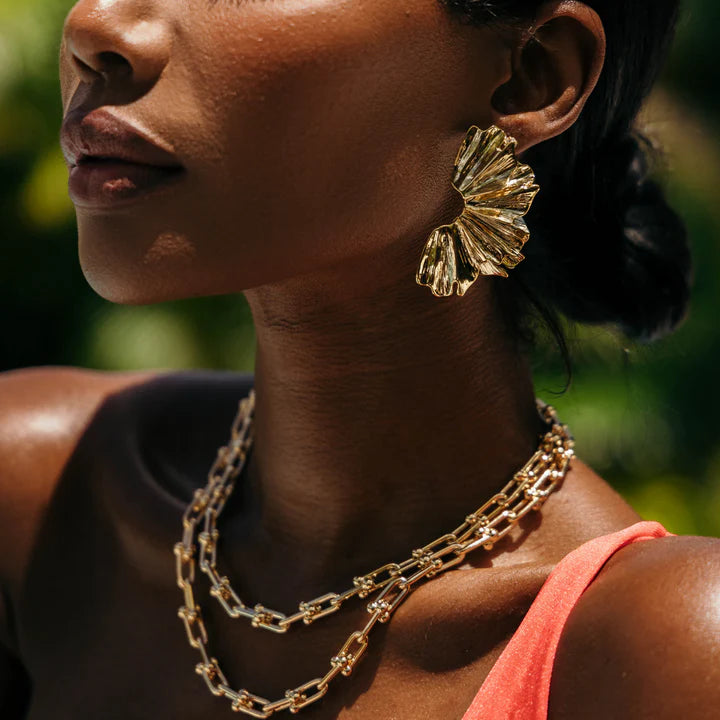 Sahira U Link Statement Necklace