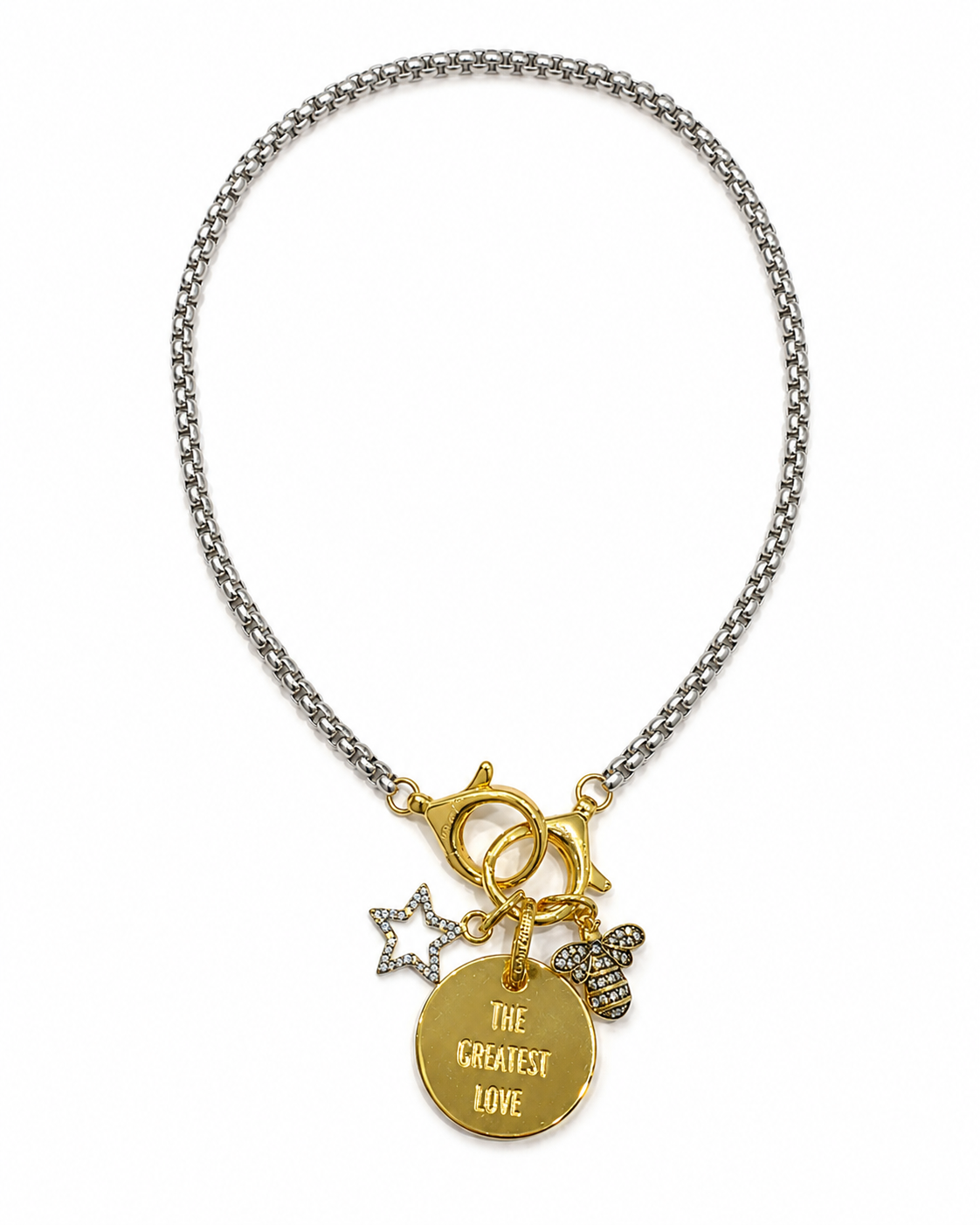 Gaby Ray Greatest Love Silver Necklace