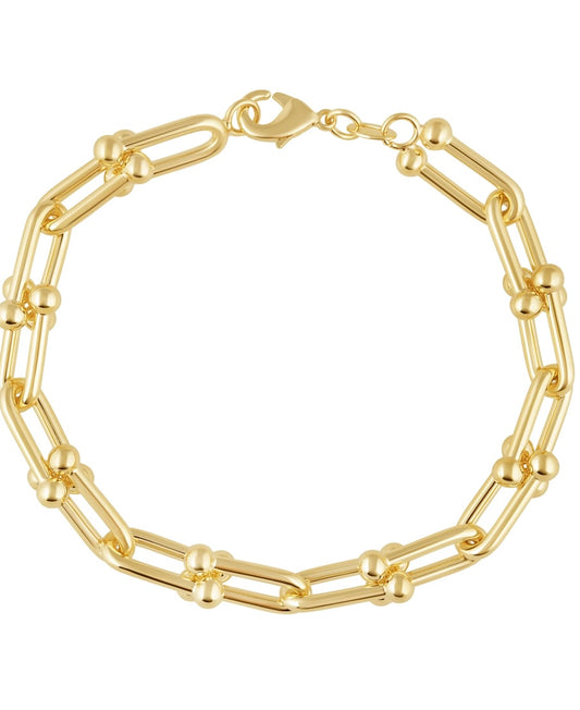 Sahira U Link Chain Bracelet