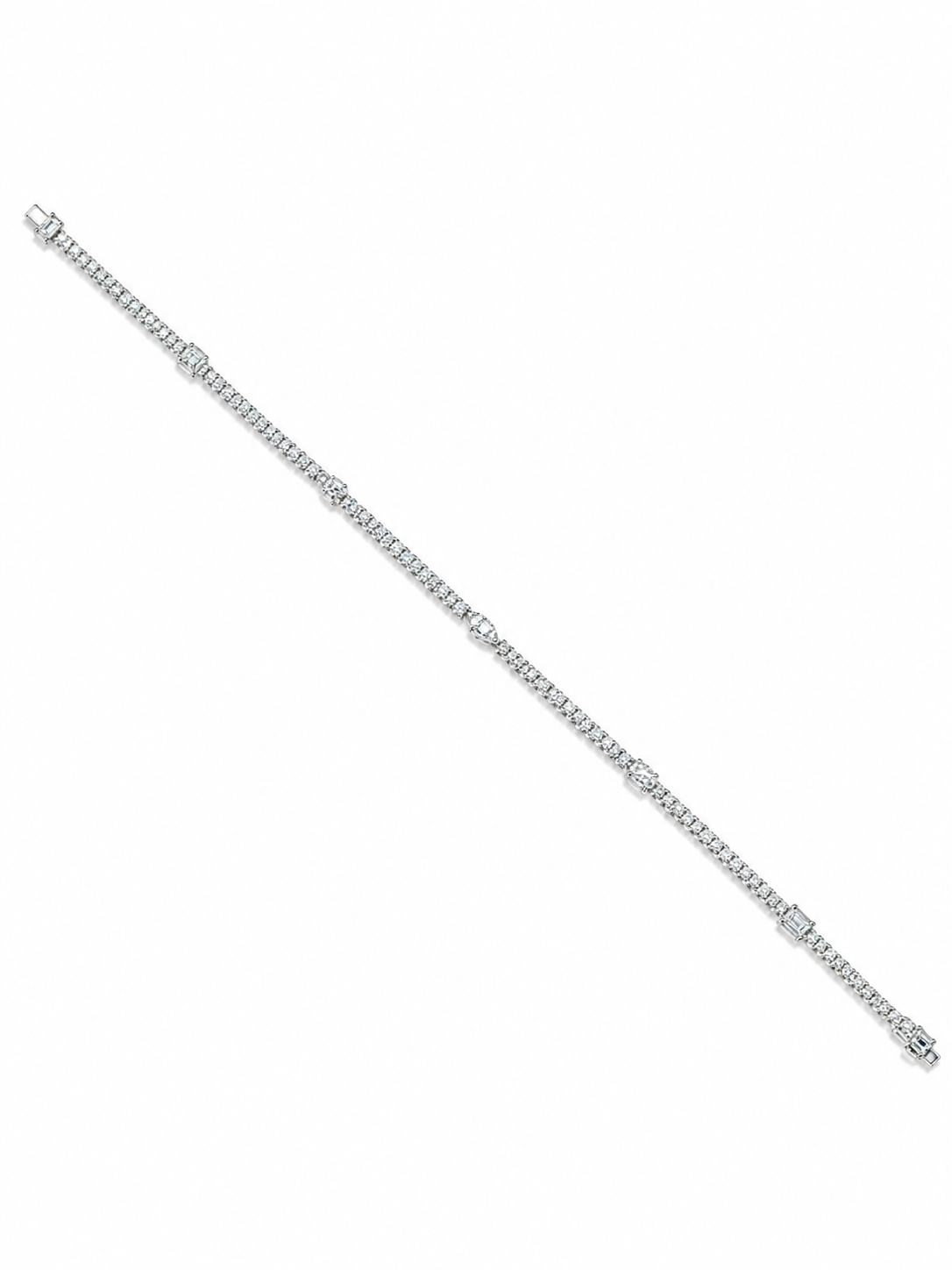 Gold Lab-Grown Elodie Tennis Bracelet