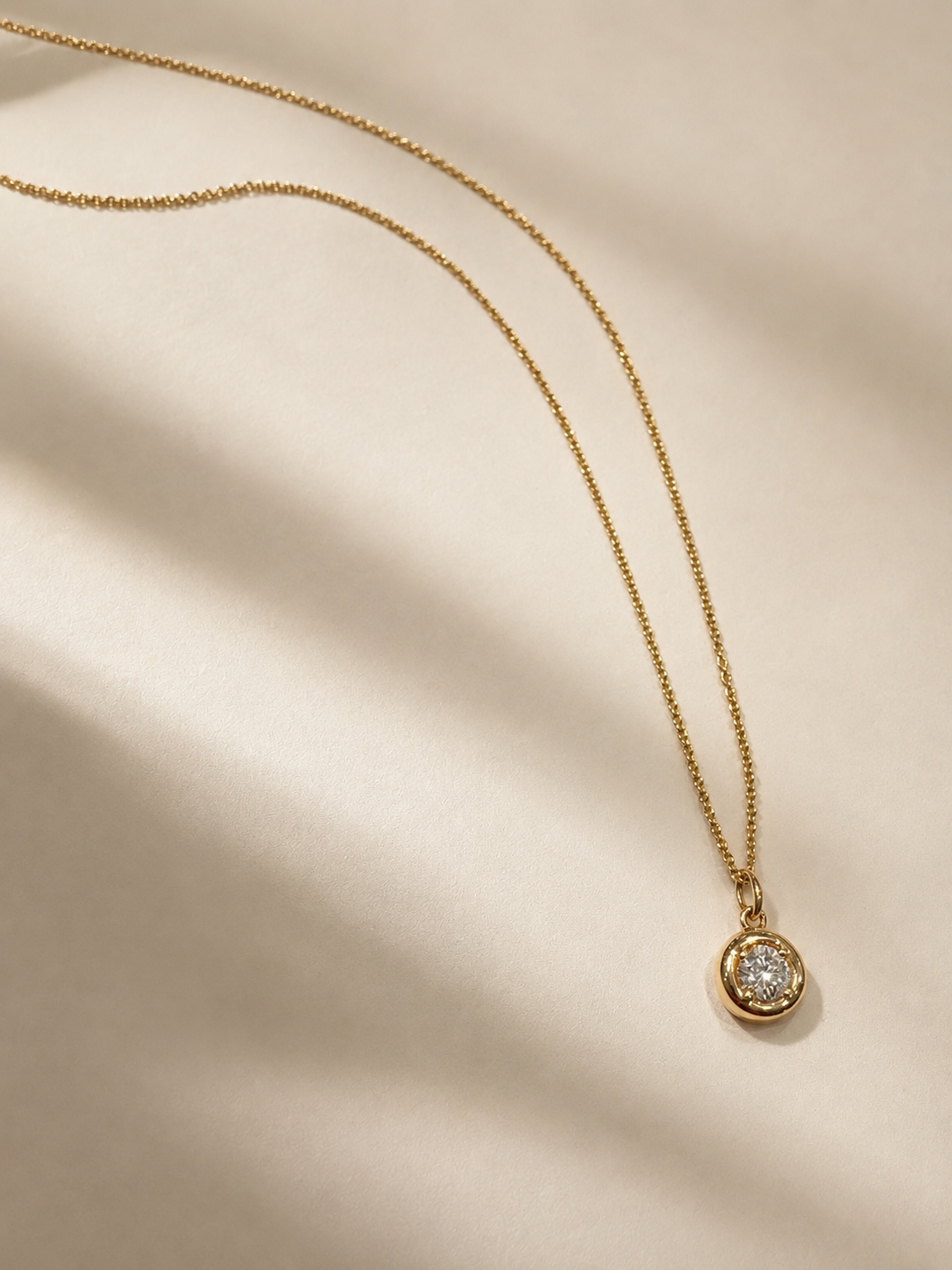 Gold and Diamond Necklace