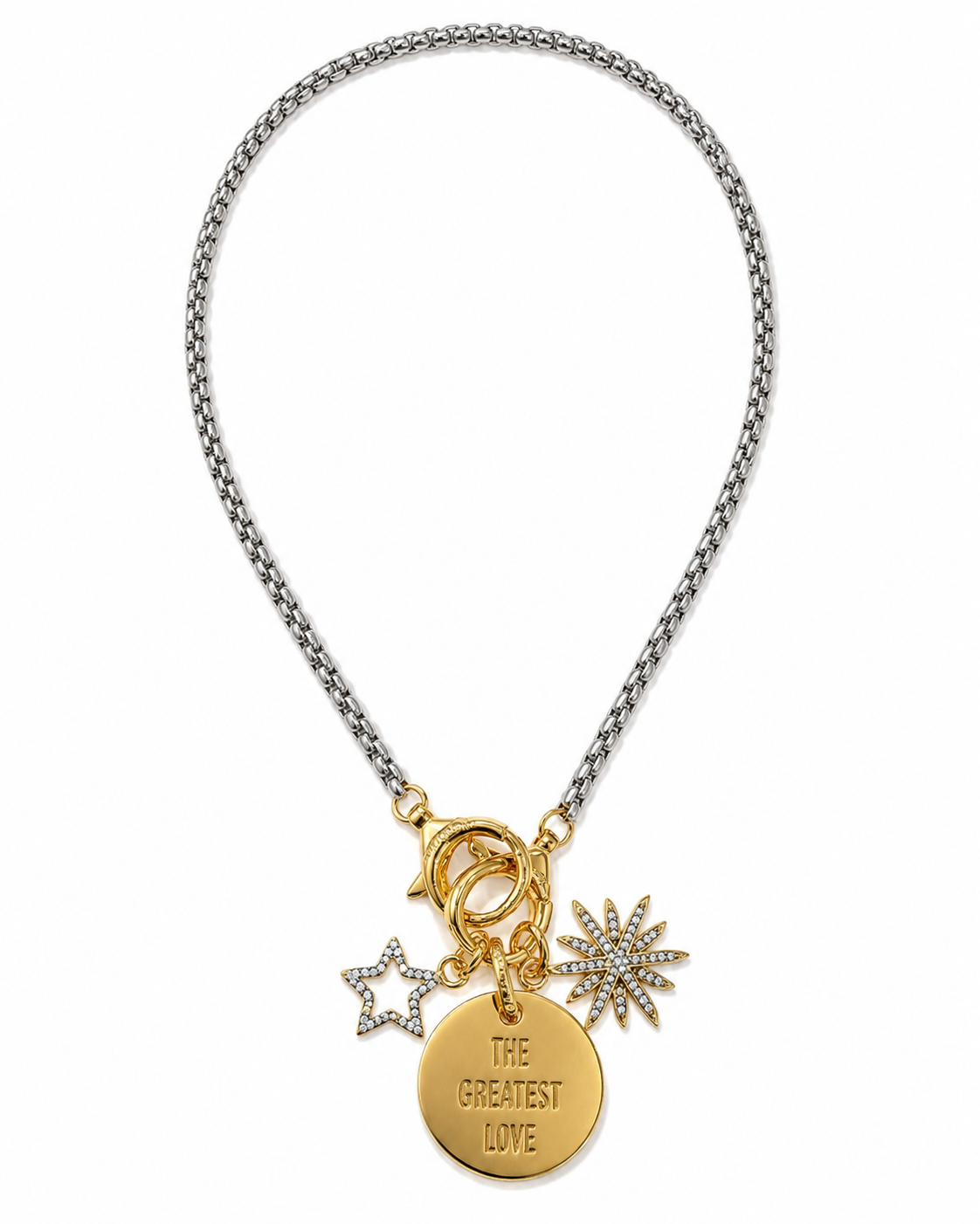 Gaby Ray Greatest Love Silver Necklace