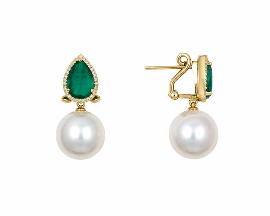 Gold Verdant Earrings