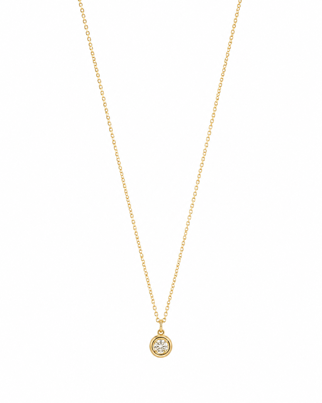 Gold and Diamond Necklace