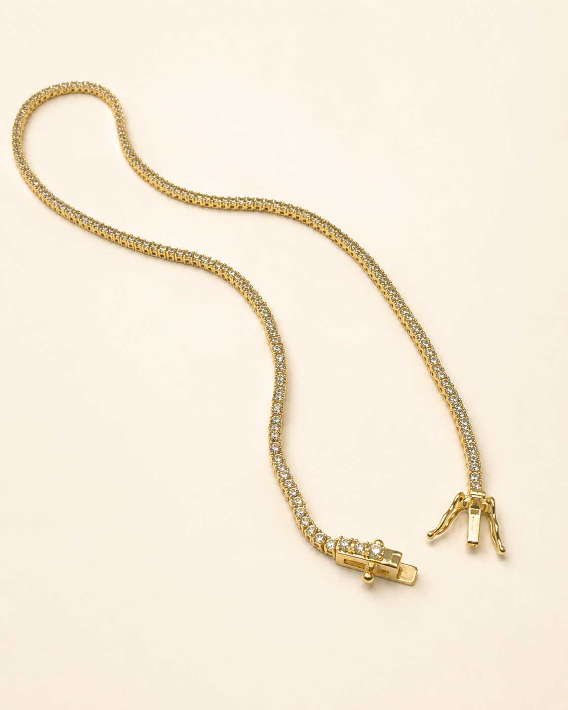 Silma Delicate Tennis Necklace