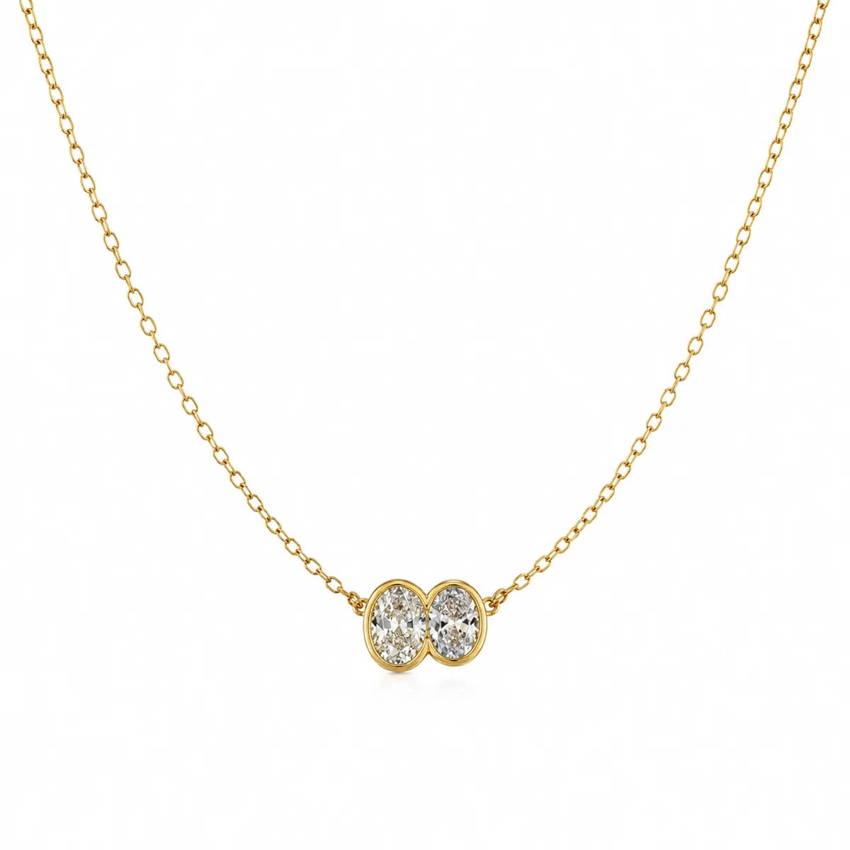 Sahira Lumi Bezel Necklace
