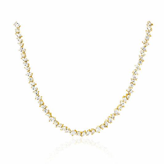 Sahira Pamela Tennis Necklace