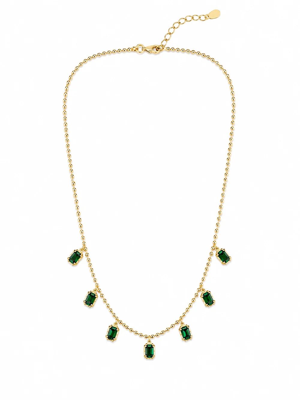 Sahira Georgian Bezel Set Necklace