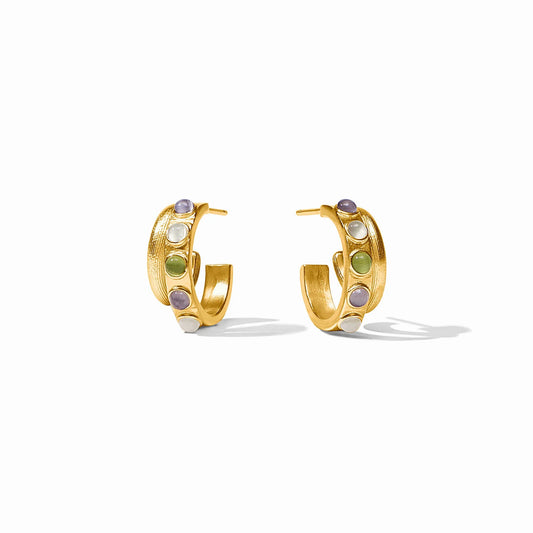Julie Vos Cobblestone Double Hoop Earring