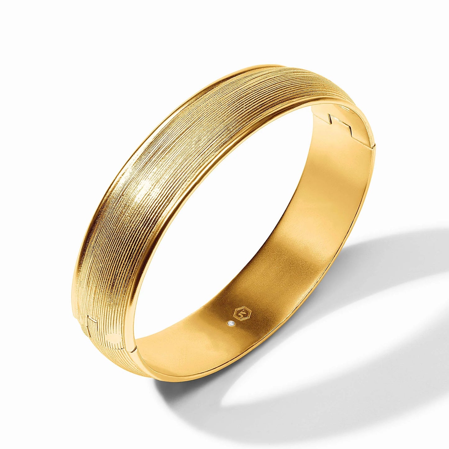 Julie Vos Cobblestone Hinge Bangle Bracelet