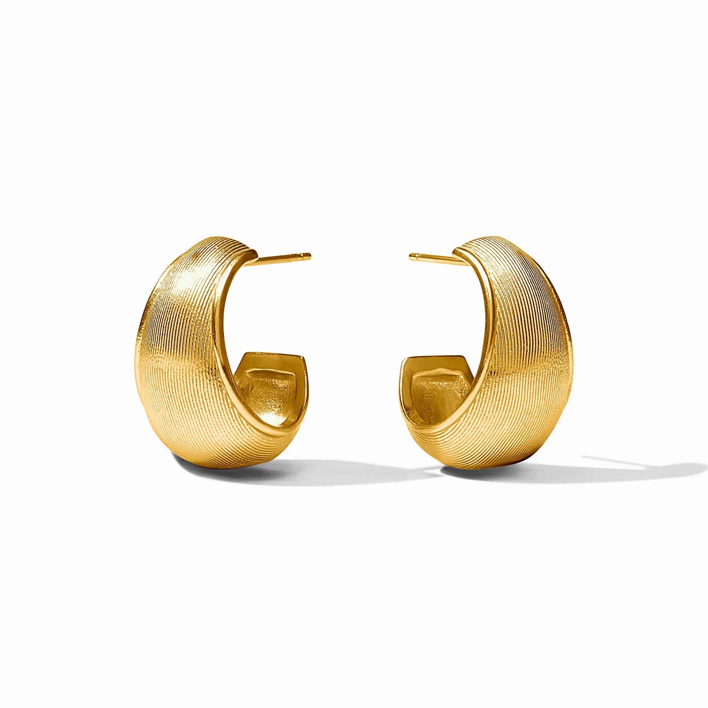 Julie Vos Cobblestone Statement Hoop Earring