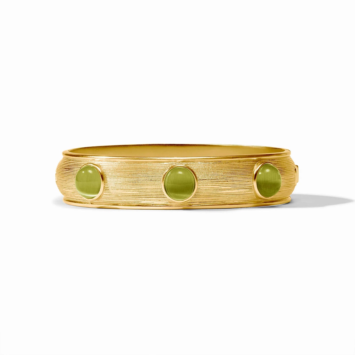 Julie Vos Cobblestone Stone Hinge Bangle Bracelet