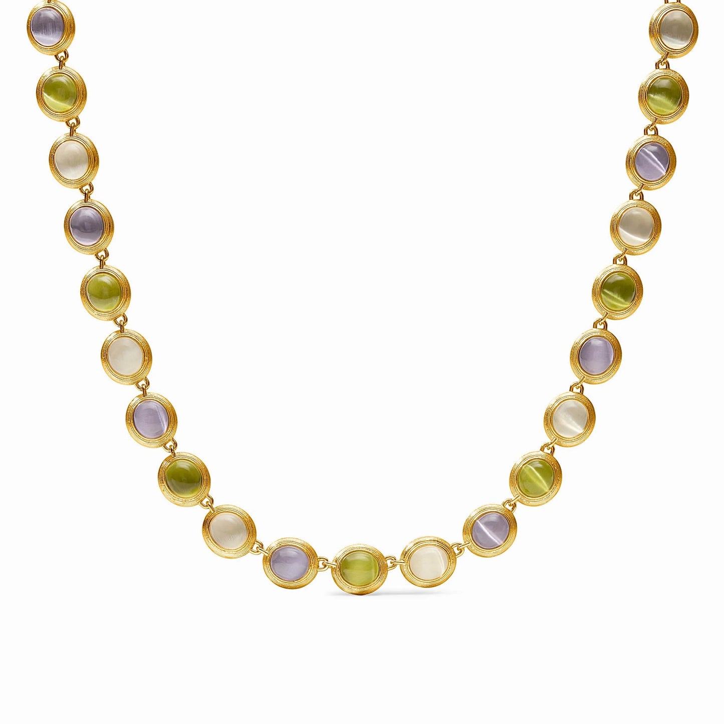 Julie Vos Cobblestone Tennis Necklace