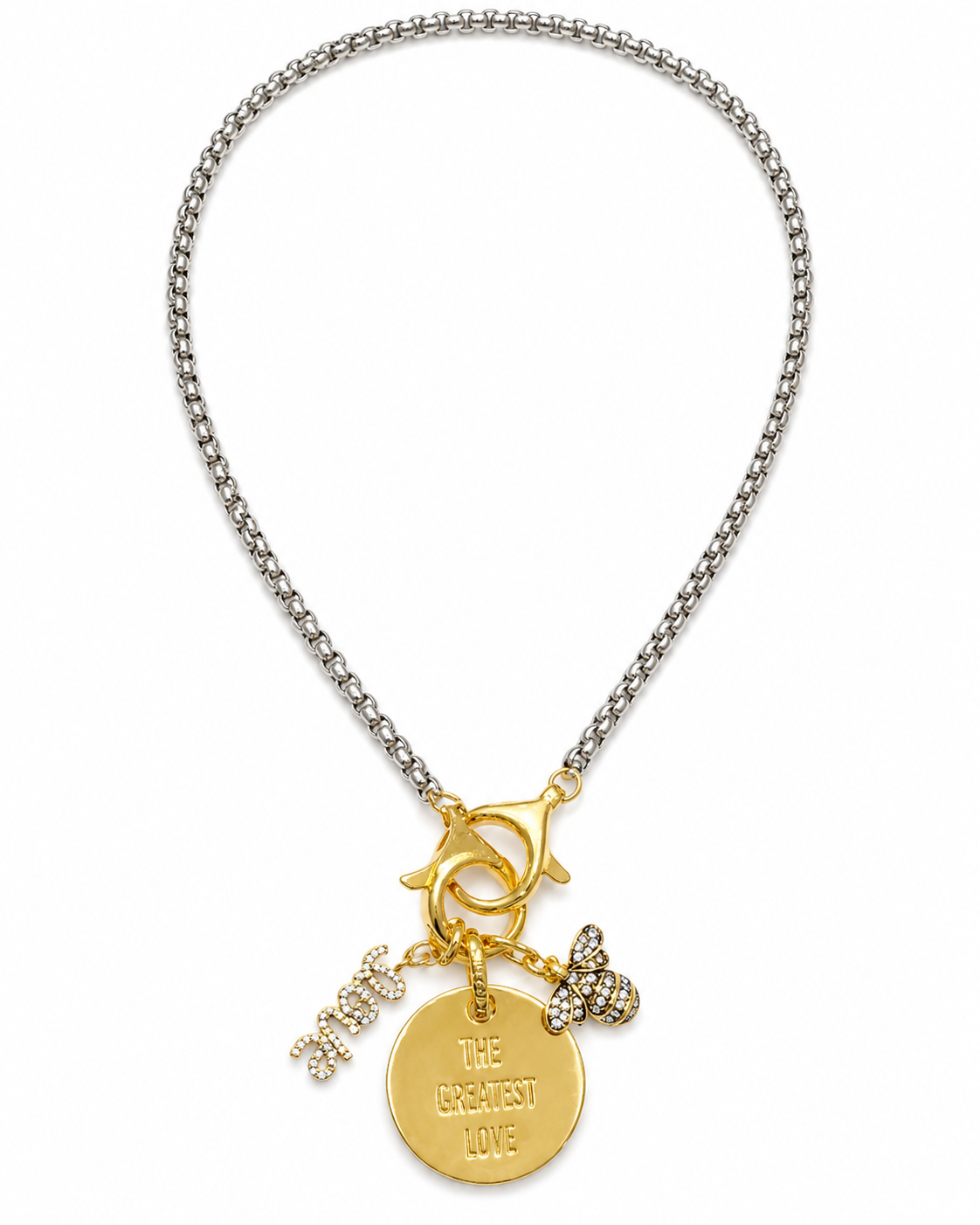 Gaby Ray Greatest Love Silver Necklace
