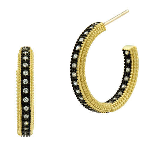 Freida Rothman Icon Hoop Earrings