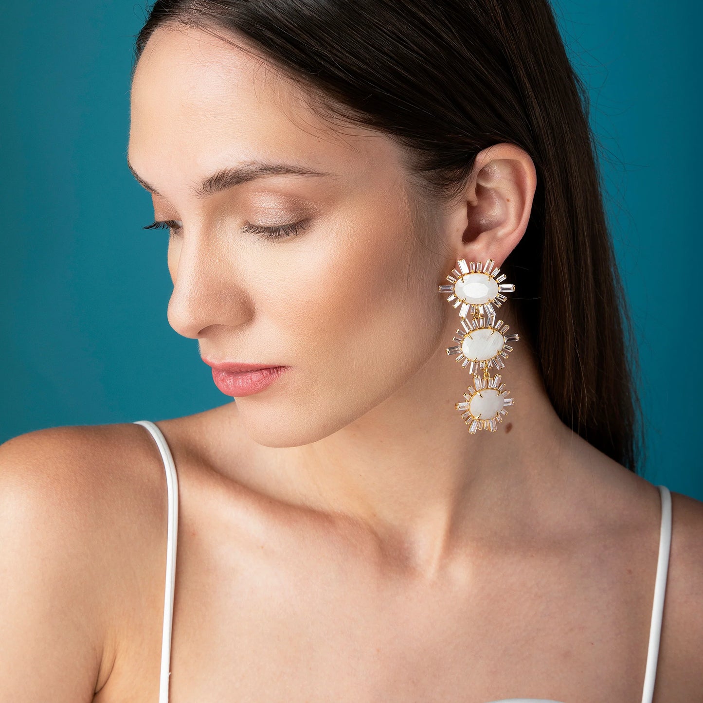 Bounkit Ann Margaret Statement Earrings
