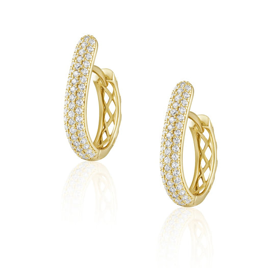 Sahira Daphne Hoop Earrings