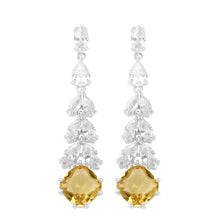 Sahira Soleil CZ Drop Earrings