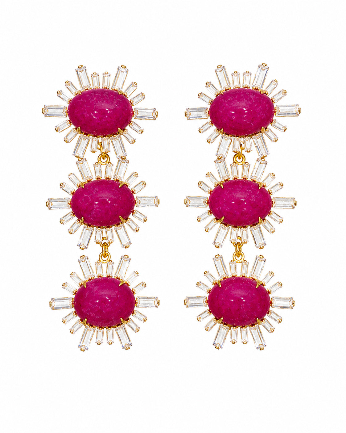 Bounkit Ann Margaret Statement Earrings