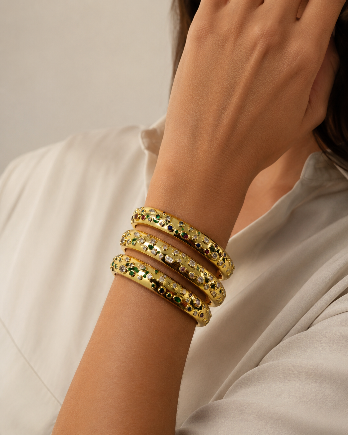Bounkit Fortuna Cuff Bracelet