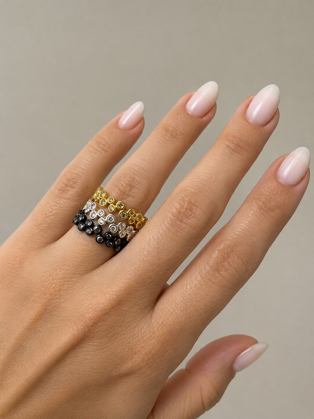 Gaby Ray Zack Bezel Ring