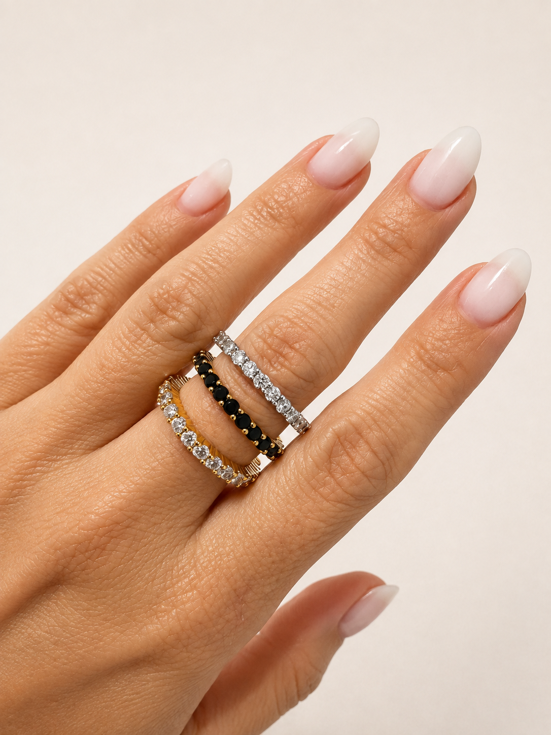 Gaby Ray Infinity Ring
