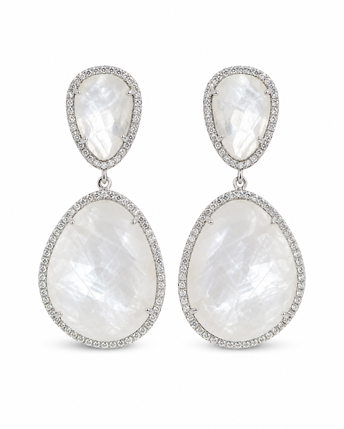 Susan Hanover Ceci Free Form Earrings