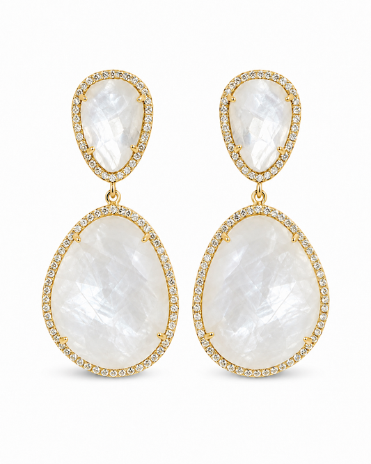 Susan Hanover Ceci Free Form Earrings