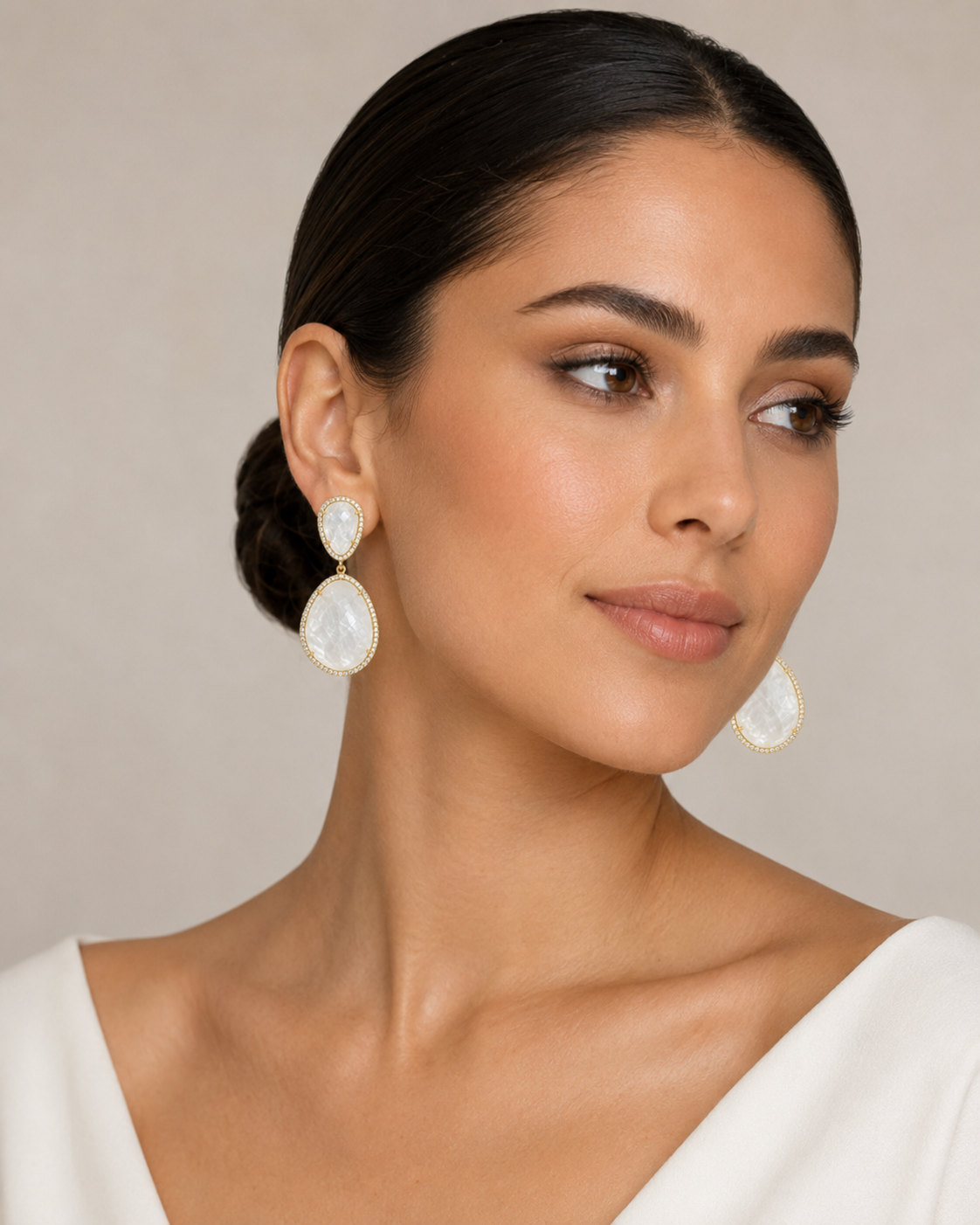 Susan Hanover Ceci Free Form Earrings