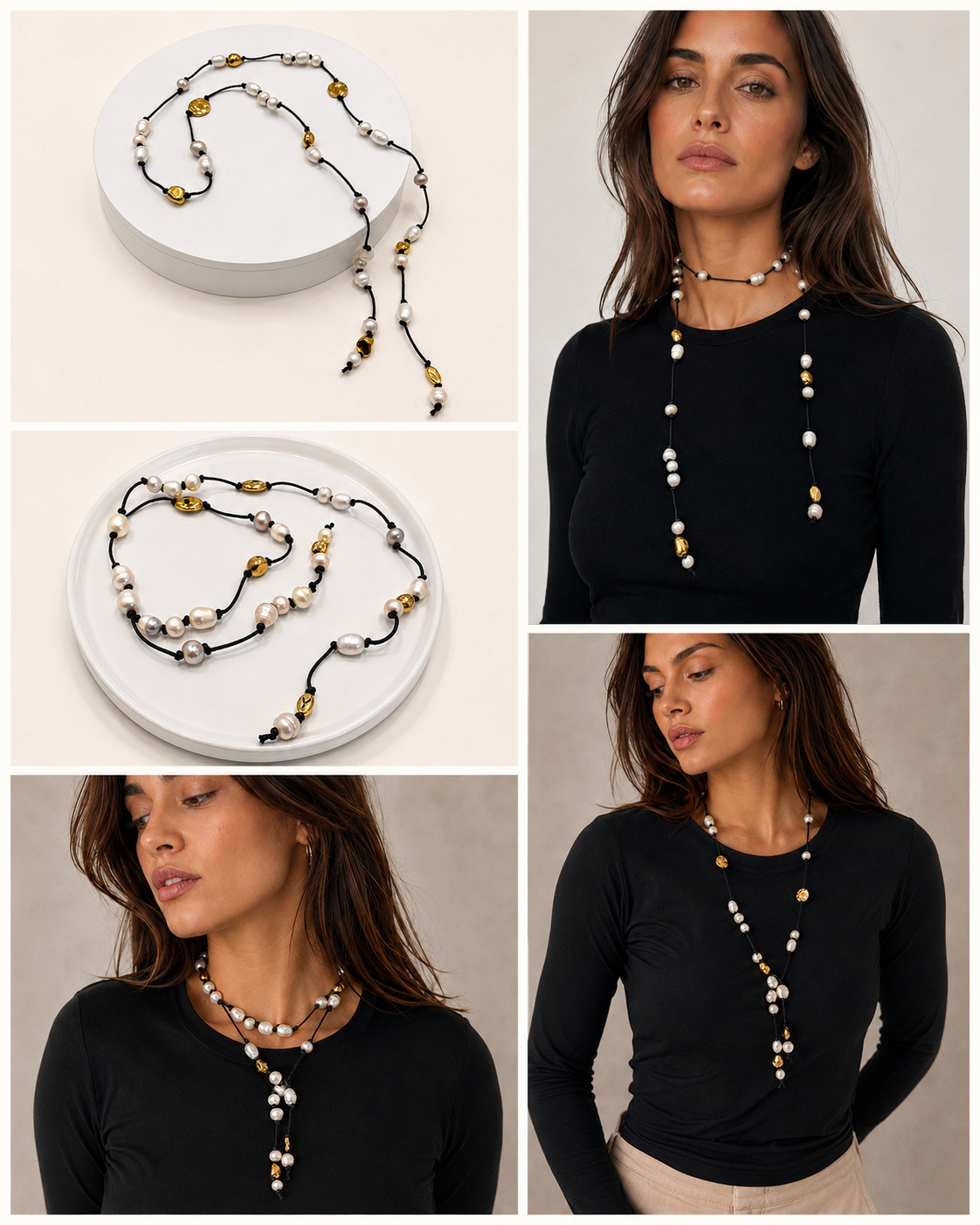 Gaby Ray Bali Wrap Necklace