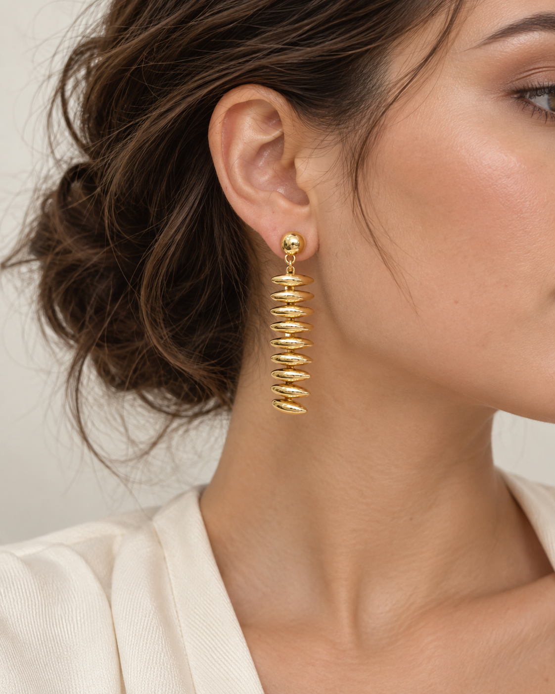 Cascading Coil Earrings