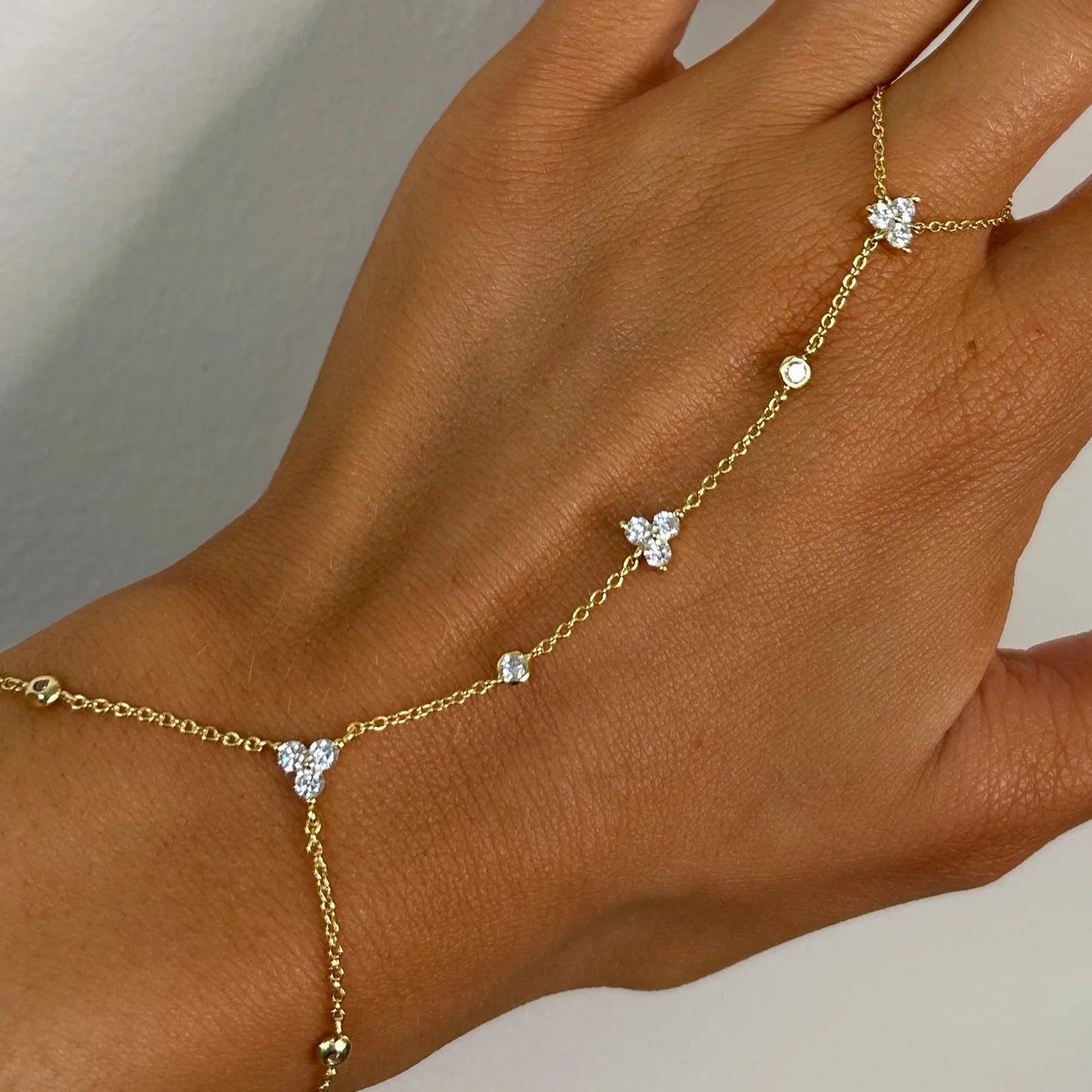 Sahira Kira Hand Chain Bracelet