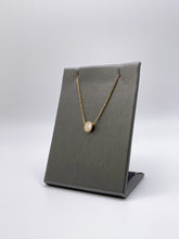 Gold Solitaire Diamond Necklace