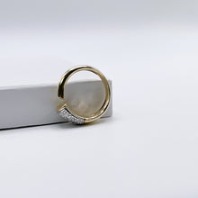 Gold Diamond Open Wrap Ring