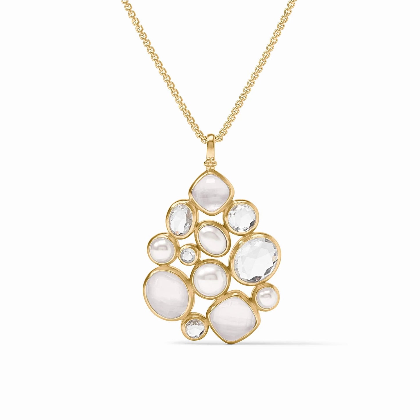 Julie Vos Kaleidoscope Statement Pendant Necklace